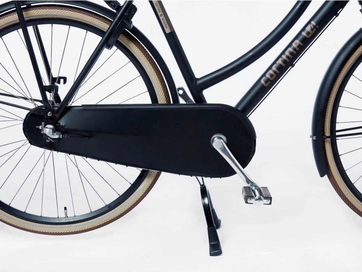 Cortina U4 - Stadsfiets - D50 - Jet Black Matt - R3 11 Cortina U4 - Stadsfiets - D50 - Jet Black Matt - R3 - Afbeelding 11