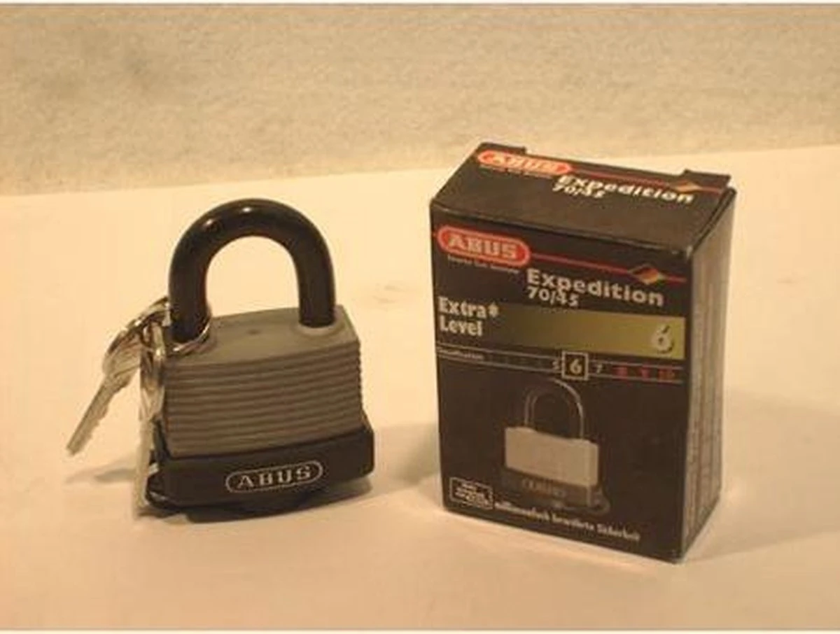 Abus 70/45 Marine - Hangslot - Zwart 5 Abus 70/45 Marine - Hangslot - Zwart - Afbeelding 5