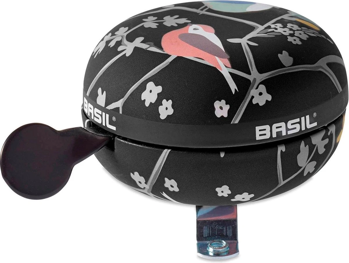 Basil Wanderlust Fietsbel - Zwart 4 Basil Wanderlust Fietsbel - Zwart - Afbeelding 4