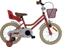 2Cycle Paris Meisjesfiets - 16 Inch - Roze-Wit - Met Poppenzitje - Meisjesfiets -Fietsuitrustings Winkel 1200x907 8