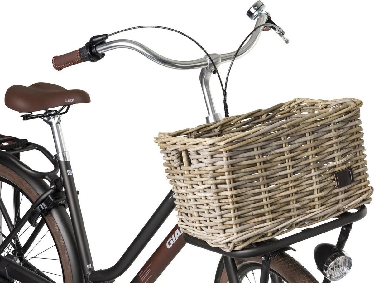 Fastrider Zeno Rotan Fietsmand - Naturel - 17L - Handgemaakt 3 Fastrider Zeno Rotan Fietsmand - Naturel - 17L - Handgemaakt - Afbeelding 3