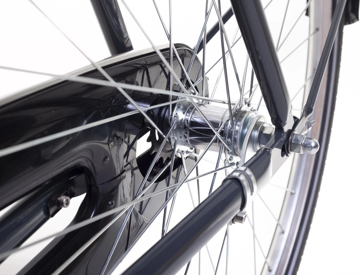 Amigo Forest - Transportfiets 28 Inch - Herenfiets Met Voordrager - Grijs 6 Amigo Forest - Transportfiets 28 Inch - Herenfiets Met Voordrager - Grijs - Afbeelding 6