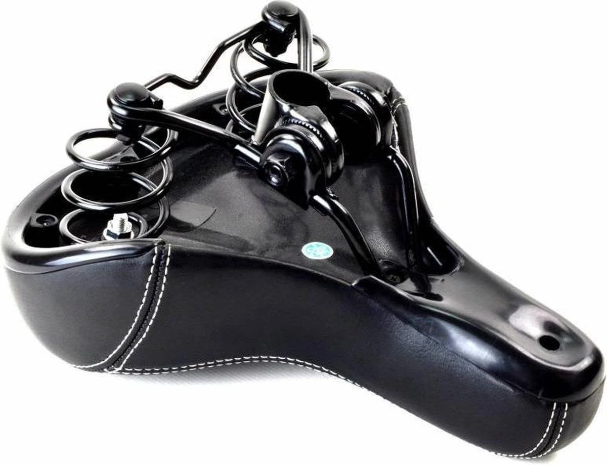 Benson Comfort Fietszadel Zwart 5 Benson Comfort Fietszadel Zwart - Afbeelding 5