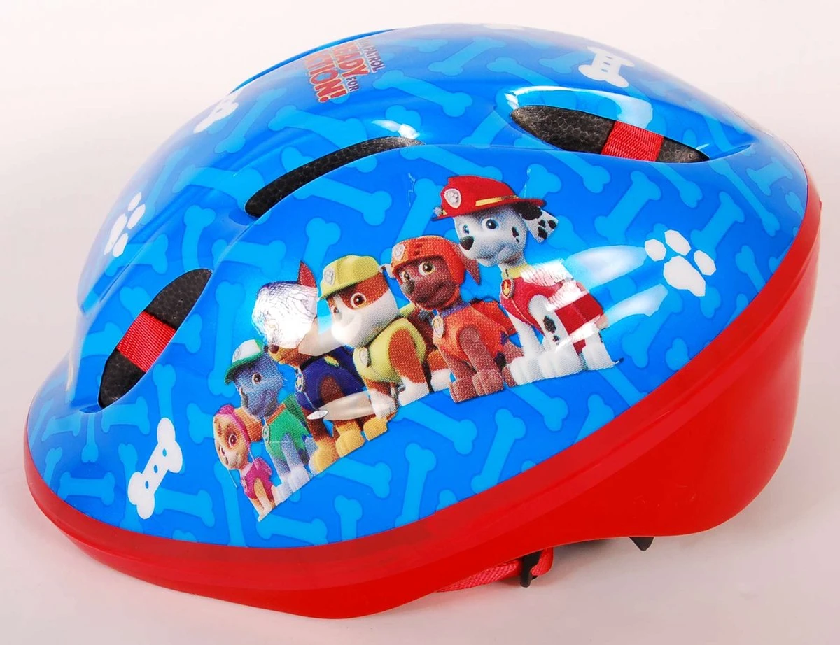 Paw Patrol Jongens Fietshelm - Blauw Rood - 51-55 Cm 5 Paw Patrol Jongens Fietshelm - Blauw Rood - 51-55 Cm - Afbeelding 5
