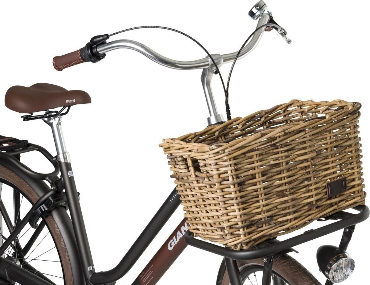 Fastrider Zeno Rotan Fietsmand - Bruin - 17L - Handgemaakt 5 Fastrider Zeno Rotan Fietsmand - Bruin - 17L - Handgemaakt - Afbeelding 5