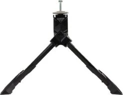 Middenstandaard Ursus Jumbo 2-poot 30cm - Zwart -Fietsuitrustings Winkel 1200x926