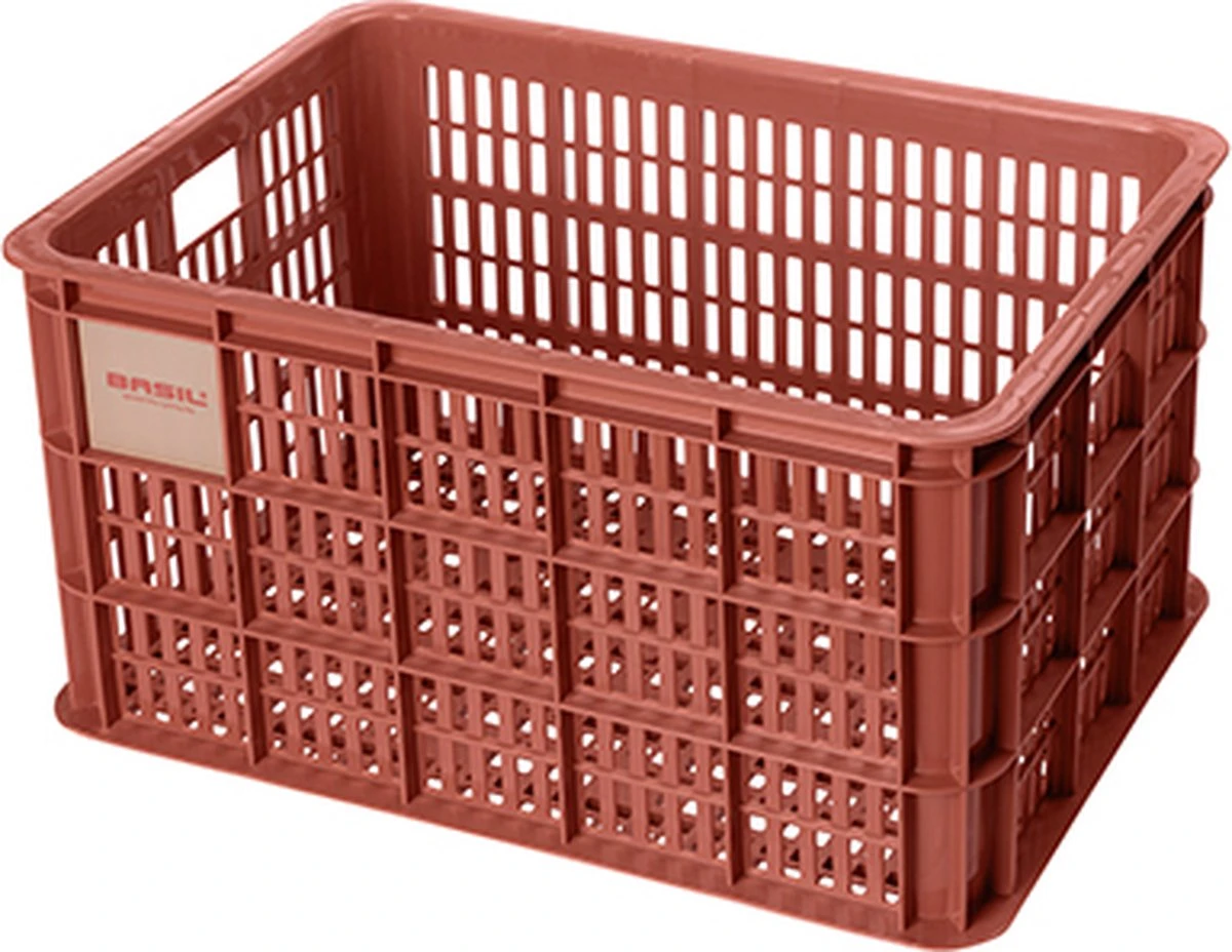 Basil Fietskrat L - Groot - 40 Liter - Rood 1 Basil Fietskrat L - Groot - 40 Liter - Rood