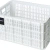 Basil Fietskrat L - Groot - 40 Liter - Wit