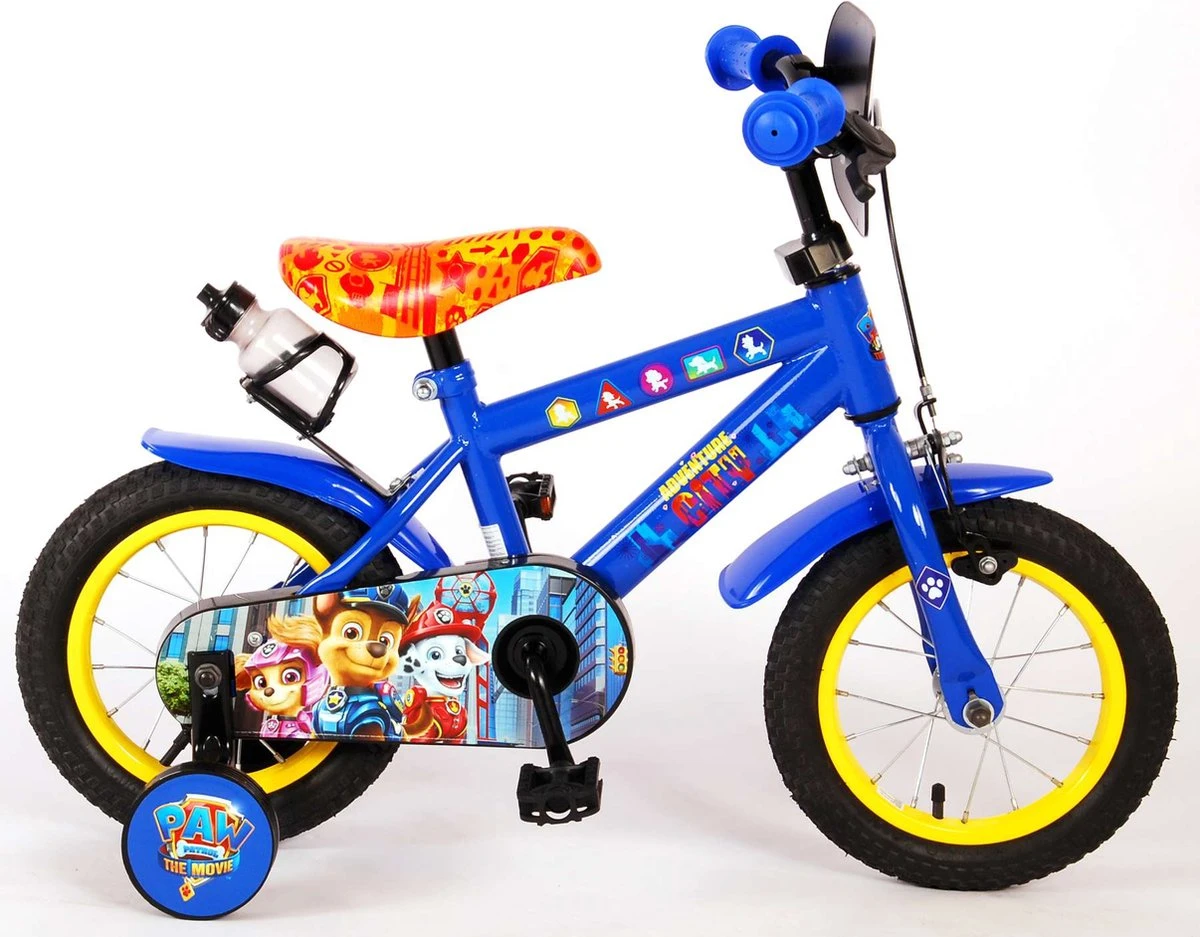 Volare PAW Patrol Kinderfiets - Jongens - 12 Inch - Blauw 13 Volare PAW Patrol Kinderfiets - Jongens - 12 Inch - Blauw - Afbeelding 13