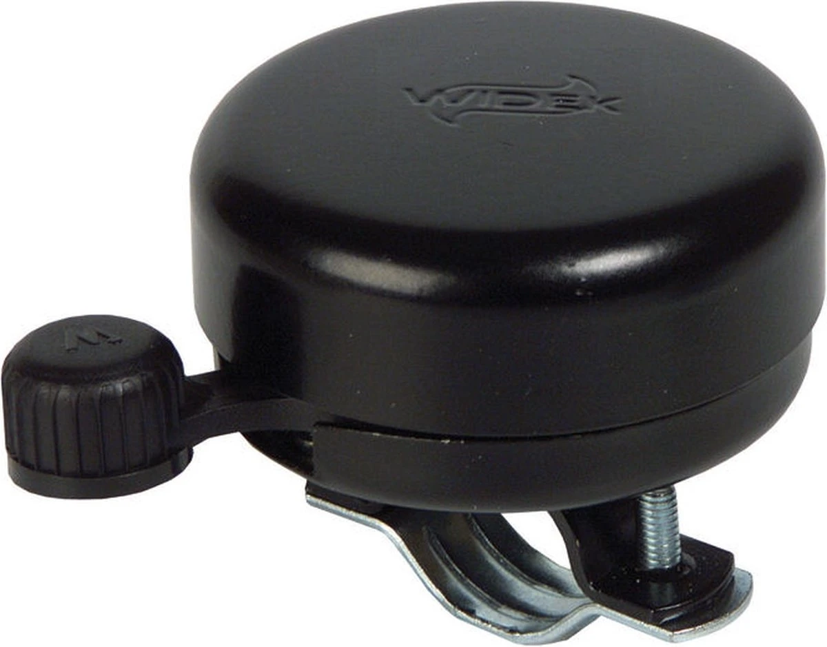 Fietsbel Widek Staal - Zwart Gelakt (werkplaatsverpakking) 3 Fietsbel Widek Staal - Zwart Gelakt (werkplaatsverpakking) - Afbeelding 3