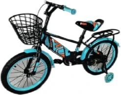 Kinderfiets - 16 Inch Kinderfiets -vanaf 4-7 Jaar Jongens En Meisjes Fietsen - Terugtrap -Rem -Stabilisatoren（2 Zijwieltjes）- Mandje - Achterbank - Groen -Fietsuitrustings Winkel 1200x948 6