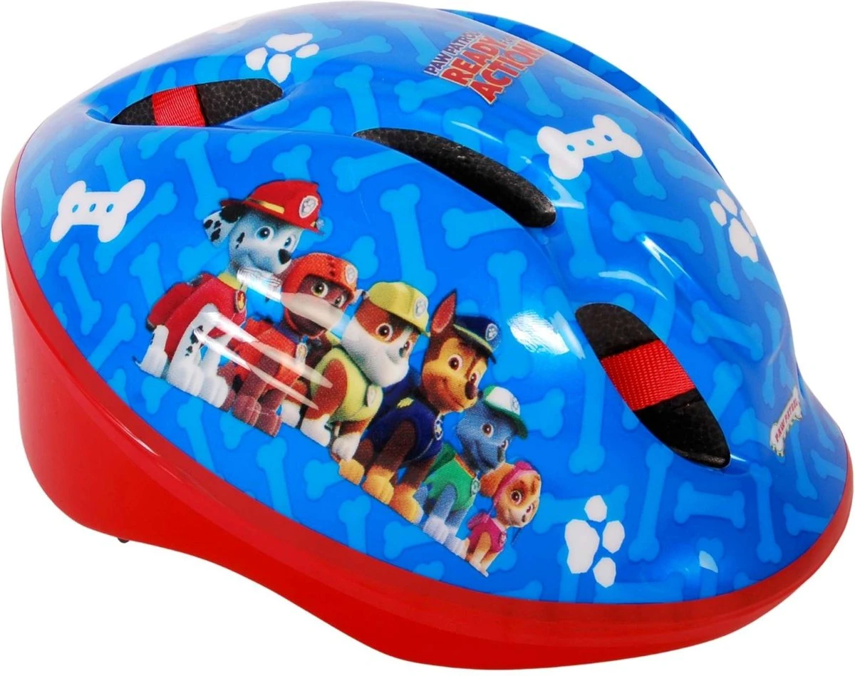 Paw Patrol Jongens Fietshelm - Blauw Rood - 51-55 Cm 1 Paw Patrol Jongens Fietshelm - Blauw Rood - 51-55 Cm