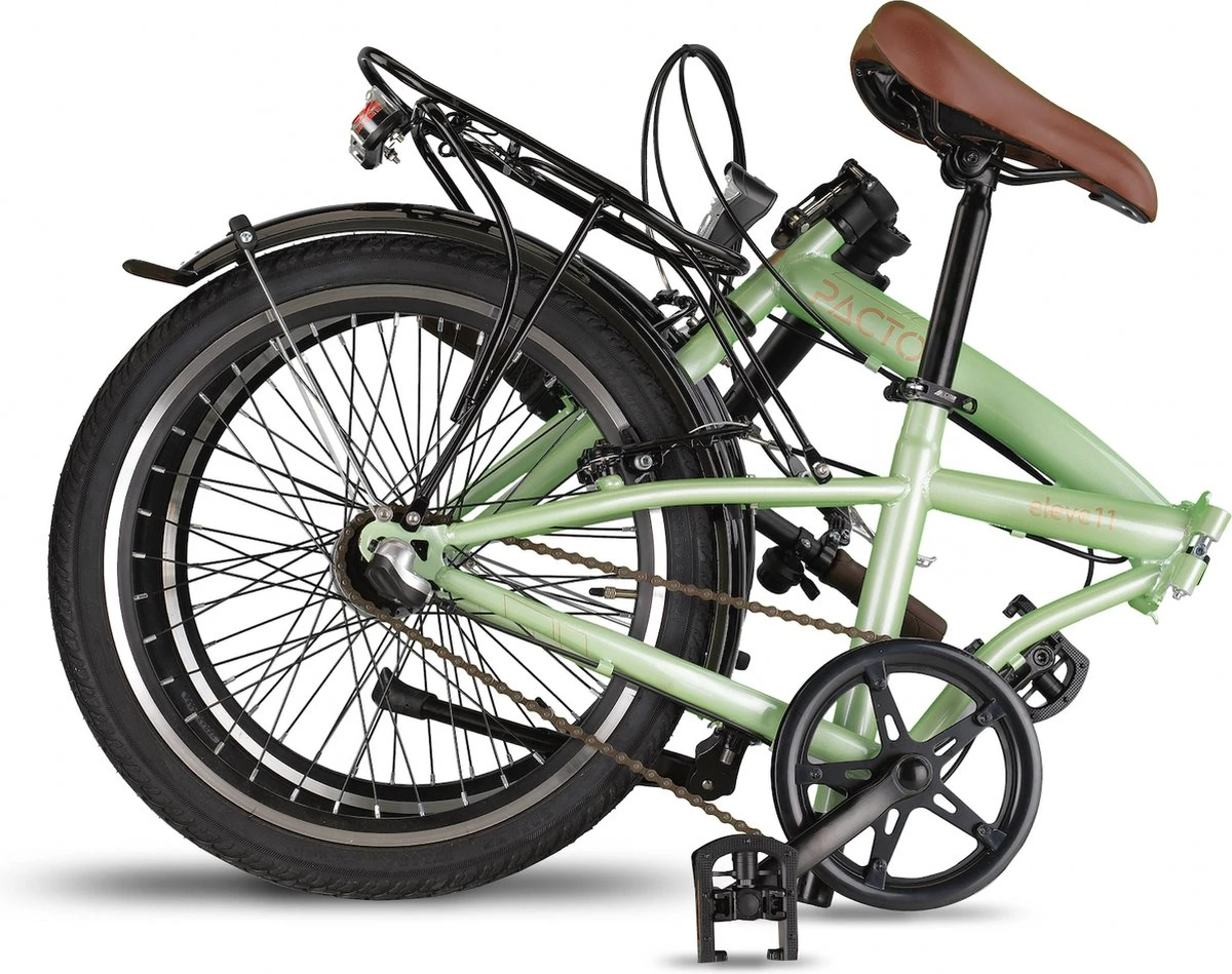 PACTO ELEVEN FOLDING BIKE MINT 3v VOUWFIETS PLOOIFIETS 4 PACTO ELEVEN FOLDING BIKE MINT 3v VOUWFIETS PLOOIFIETS - Afbeelding 4