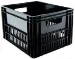 VWP Fietskrat - Kunststof - 40 Liter - Zwart -Fietsuitrustings Winkel 1200x954 3