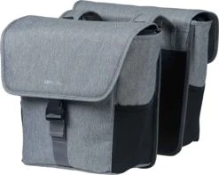 Basil GO Dubbele Fietstas - Grijs - 32 Liter -Fietsuitrustings Winkel 1200x955 6