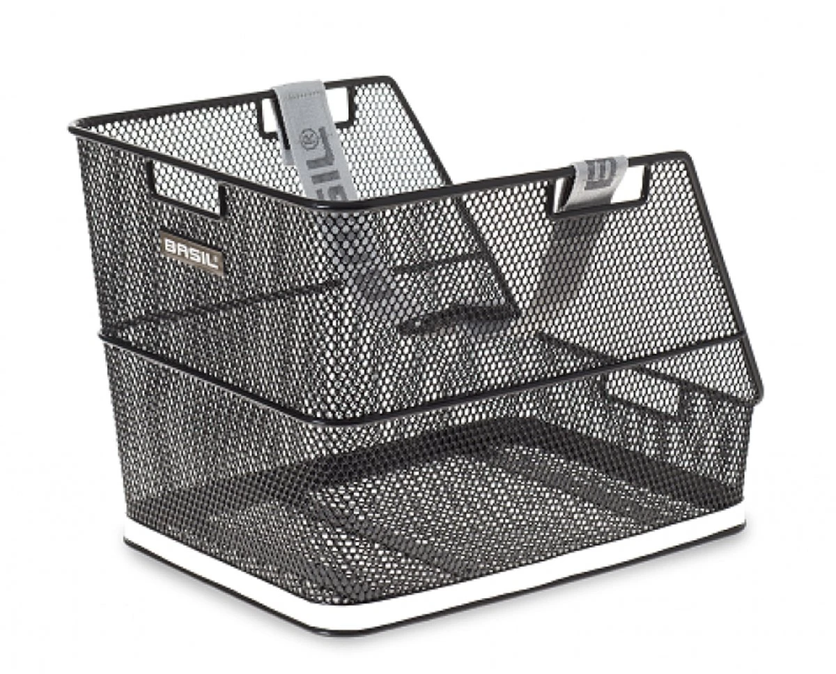 Basil Class Kinderfietsmand - Achter - Staal - Zwart 13 Basil Class Kinderfietsmand - Achter - Staal - Zwart - Afbeelding 13