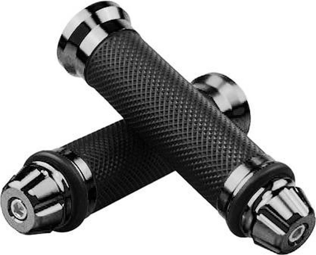 Handvatten Custom - Grijs - Scooter & Motor Accessoires - Universeel - Piaggio & Vespa & Motor 1 Handvatten Custom - Grijs - Scooter & Motor Accessoires - Universeel - Piaggio & Vespa & Motor