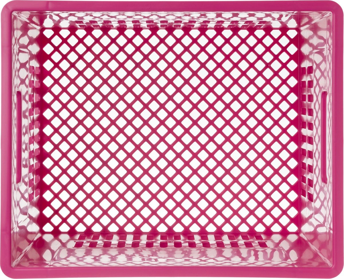 Fastrider Fietskrat Groot - Roze - 34L 5 Fastrider Fietskrat Groot - Roze - 34L - Afbeelding 5