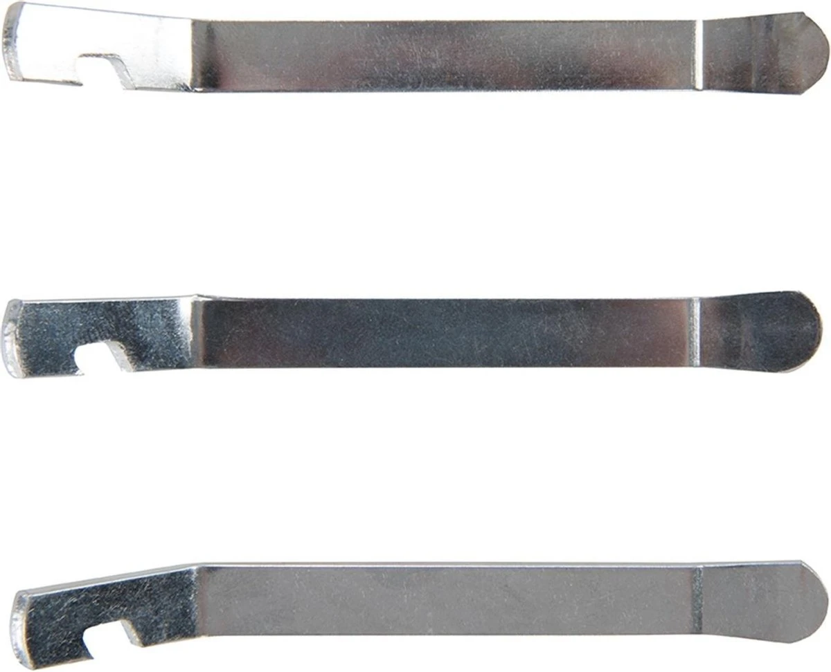 Silverline Bandenlichter - Bandenlepel - 110 Mm - Metaal - 3 Stuks 5 Silverline Bandenlichter - Bandenlepel - 110 Mm - Metaal - 3 Stuks - Afbeelding 5