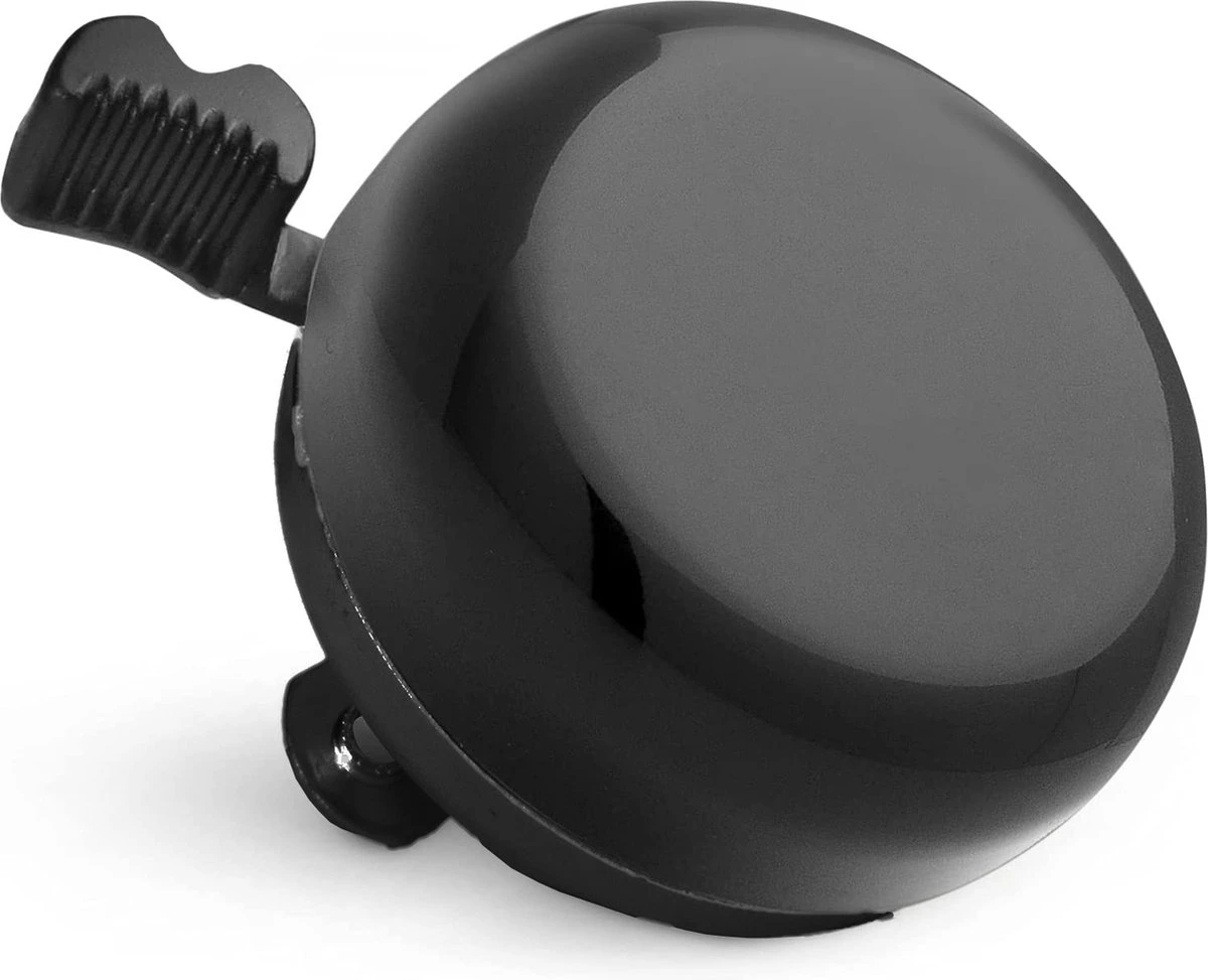 Fietsbel Zwart 5.5 Cm Stalen Fietsbel - Universele Fietsbel Zwart Hoorbare Klank. 1 Fietsbel Zwart 5.5 Cm Stalen Fietsbel - Universele Fietsbel Zwart Hoorbare Klank.