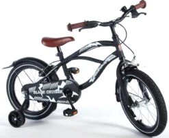 Volare Black Cruiser Kinderfiets - Jongens - 16 Inch - Zwart - 2 Handremmen 20 Volare Black Cruiser Kinderfiets - Jongens - 16 Inch - Zwart - 2 Handremmen -Fietsuitrustings Winkel 1200x975 5