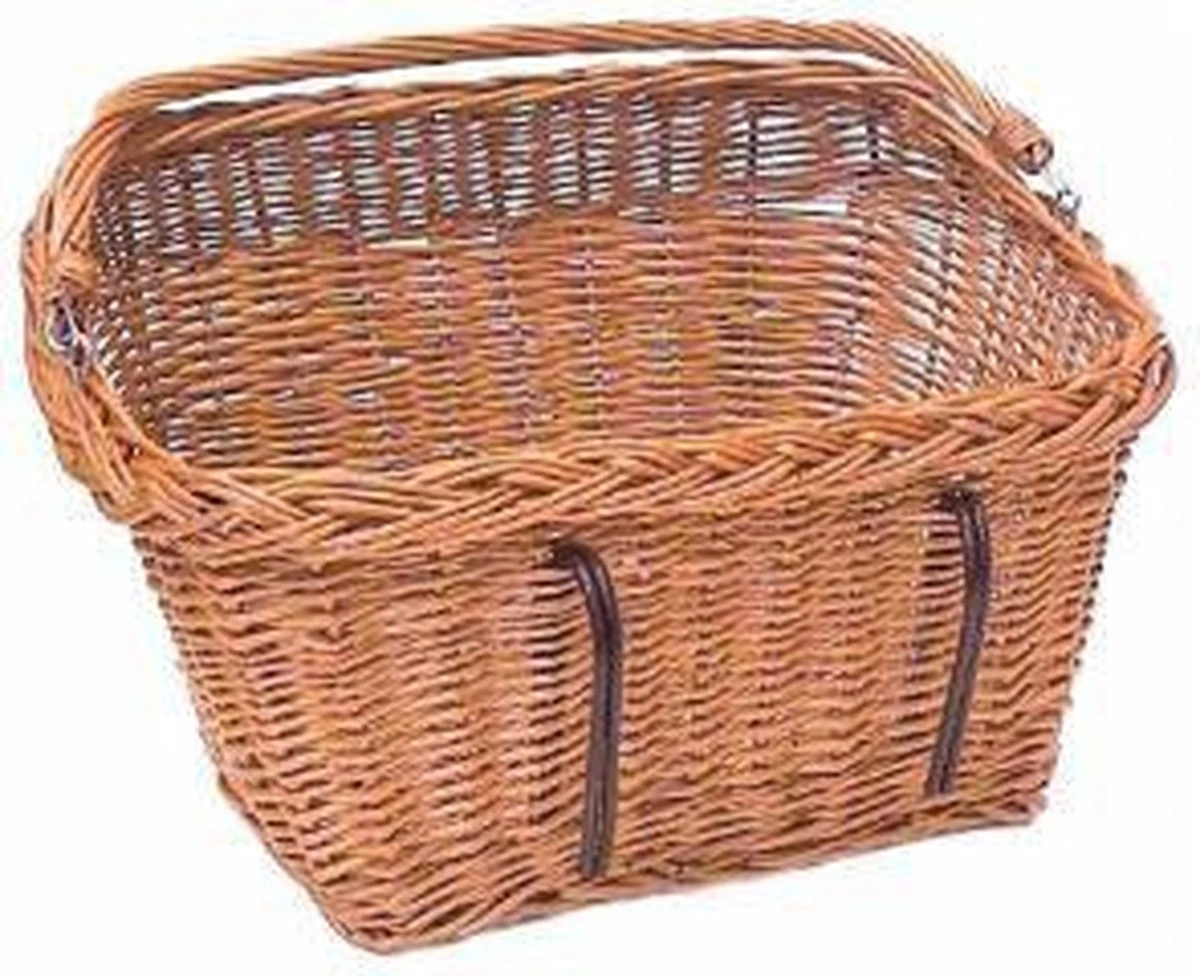 Basil Dublin Fietsmand - Voor Of Achter - Inclusief Haken - Bruin 4 Basil Dublin Fietsmand - Voor Of Achter - Inclusief Haken - Bruin - Afbeelding 4