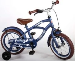 Volare Blue Cruiser Kinderfiets - Jongens - 14 Inch - Blauw - 95% Afgemonteerd -Fietsuitrustings Winkel 1200x986 4