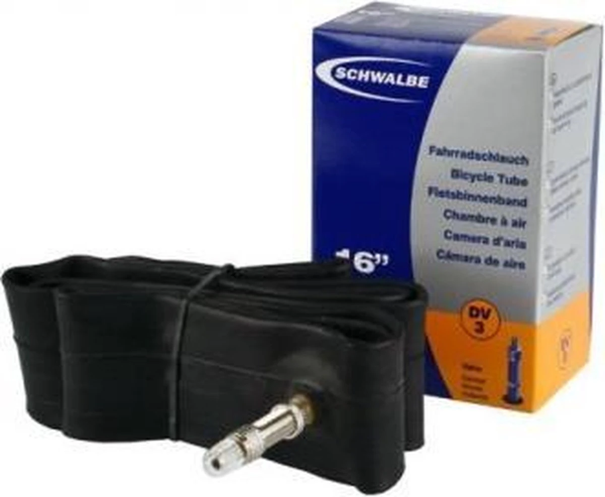 Schwalbe Binnenband 16 X 1.75 / 2.50 (47/62-305) Dv 32 Mm 10 Schwalbe Binnenband 16 X 1.75 / 2.50 (47/62-305) Dv 32 Mm - Afbeelding 10