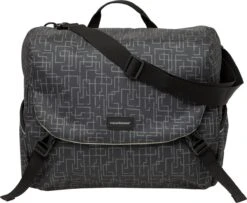 New Looxs Ivy Mondi Joy Single Enkele Fietstas - Afneembaar - 18,5 Liter - Zwart