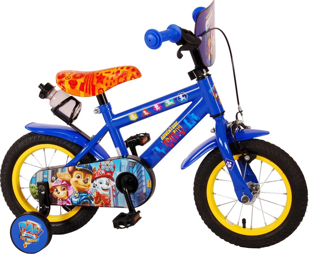 Volare PAW Patrol Kinderfiets - Jongens - 12 Inch - Blauw 2 Volare PAW Patrol Kinderfiets - Jongens - 12 Inch - Blauw - Afbeelding 2