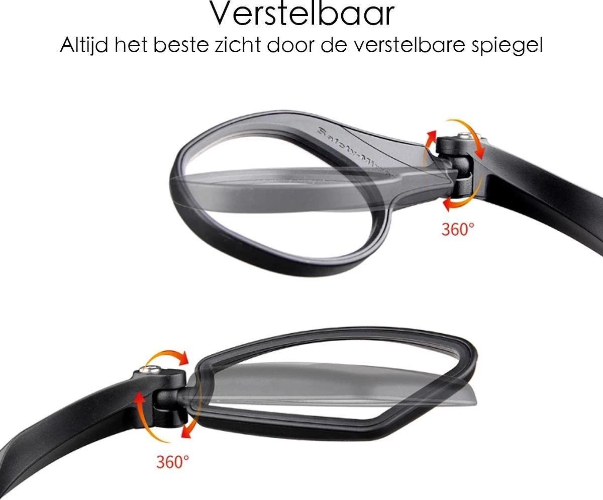 Merkloos Fietsspiegel Ebike Universeel - Zwart - Linker Spiegel - Verstelbaar - Universele Fietsspiegel - Fietsspiegel Op Stuur - Links - Fietsspiegel Achteruitkijk Spiegel - Fietsspiegels Electrische Fiets 6 Merkloos Fietsspiegel Ebike Universeel - Zwart - Linker Spiegel - Verstelbaar - Universele Fietsspiegel - Fietsspiegel Op Stuur - Links - Fietsspiegel Achteruitkijk Spiegel - Fietsspiegels Electrische Fiets - Afbeelding 6