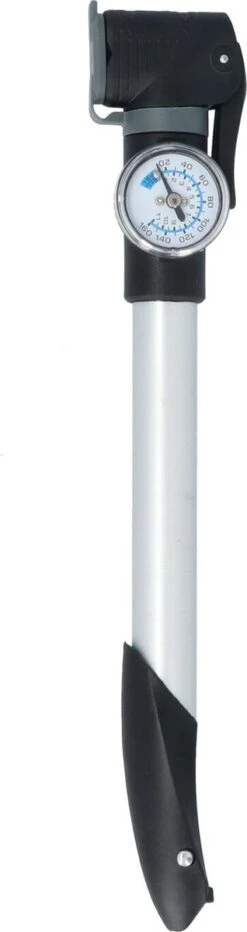 Dresco Mini Pomp Met Manometer 29,6cm - Fietspomp -Fietsuitrustings Winkel 318x1200 1