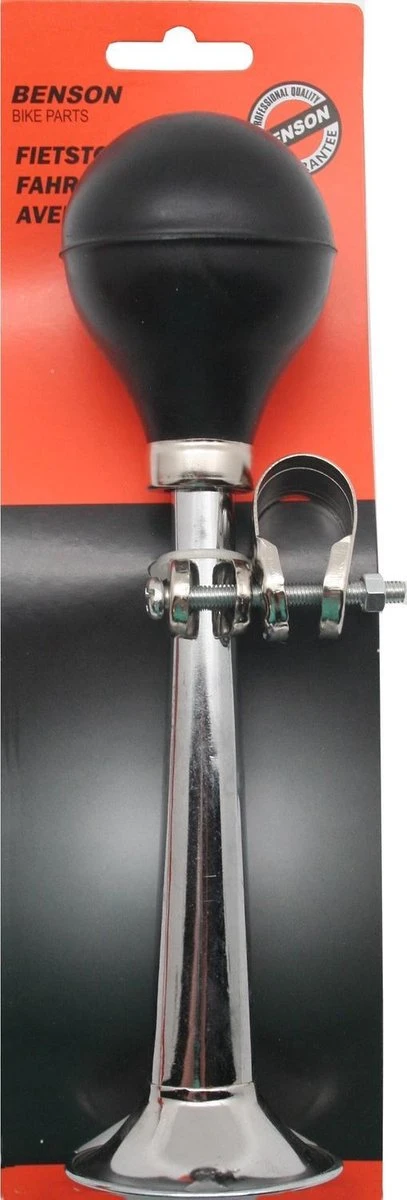 Benson Fietstoeter - Metaal - 21 Cm - Chroom 7 Benson Fietstoeter - Metaal - 21 Cm - Chroom - Afbeelding 7