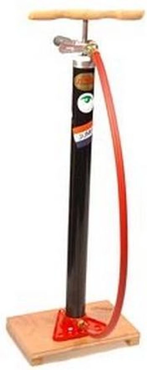 Jumbo Pomp - Fietspomp - Plank En Slang - Zwart 3 Jumbo Pomp - Fietspomp - Plank En Slang - Zwart - Afbeelding 3