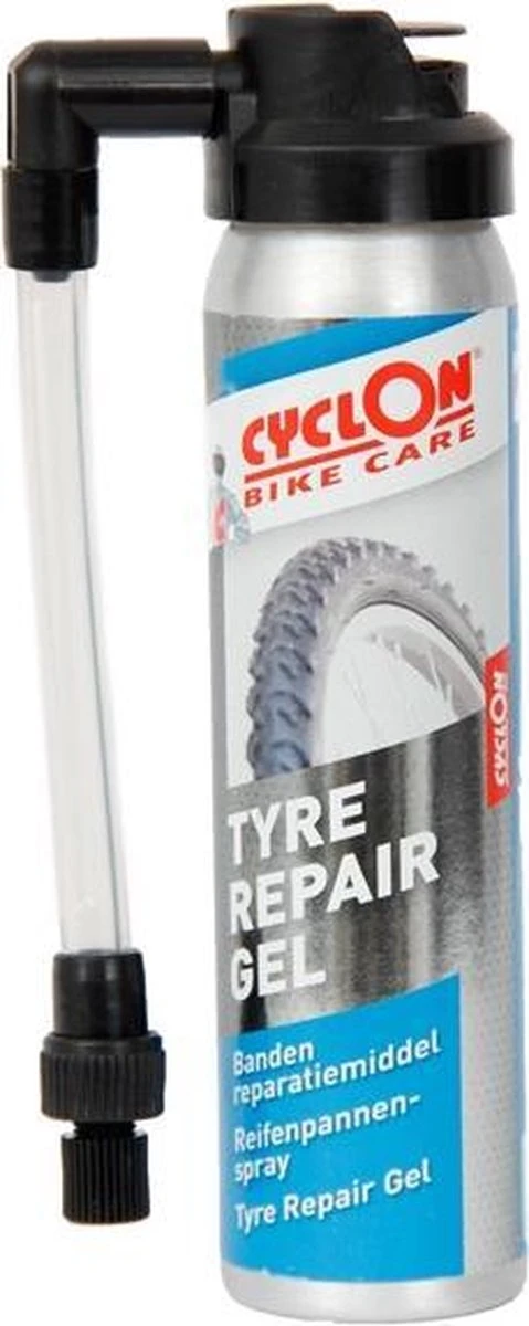 Cyclon Bandreparatiegel Tyre Repair Gel 75 Ml Zilver 2 Cyclon Bandreparatiegel Tyre Repair Gel 75 Ml Zilver - Afbeelding 2