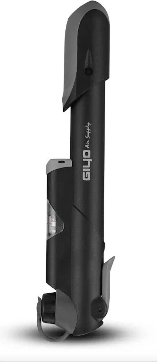 Giyo - Mini Fietspomp - Compact Achter Bidonhouder - Zwart - MTB - Race Fiets - Mountainbike - Hollands Ventiel - Frans Ventiel - Autoventiel 1 Giyo - Mini Fietspomp - Compact Achter Bidonhouder - Zwart - MTB - Race Fiets - Mountainbike - Hollands Ventiel - Frans Ventiel - Autoventiel