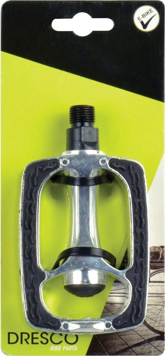 Dresco - Fietspedalen - E-bike - Chroom/Zwart 4 Dresco - Fietspedalen - E-bike - Chroom/Zwart - Afbeelding 4