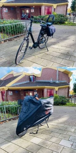 Fietshoes Zwart Voor Fietsen Van 29 Inch / 180 Cm ( 200x70x110) XL - Zwart - Waterdicht - Elektrische Fiets -Fietsuitrustings Winkel 600x1200 3