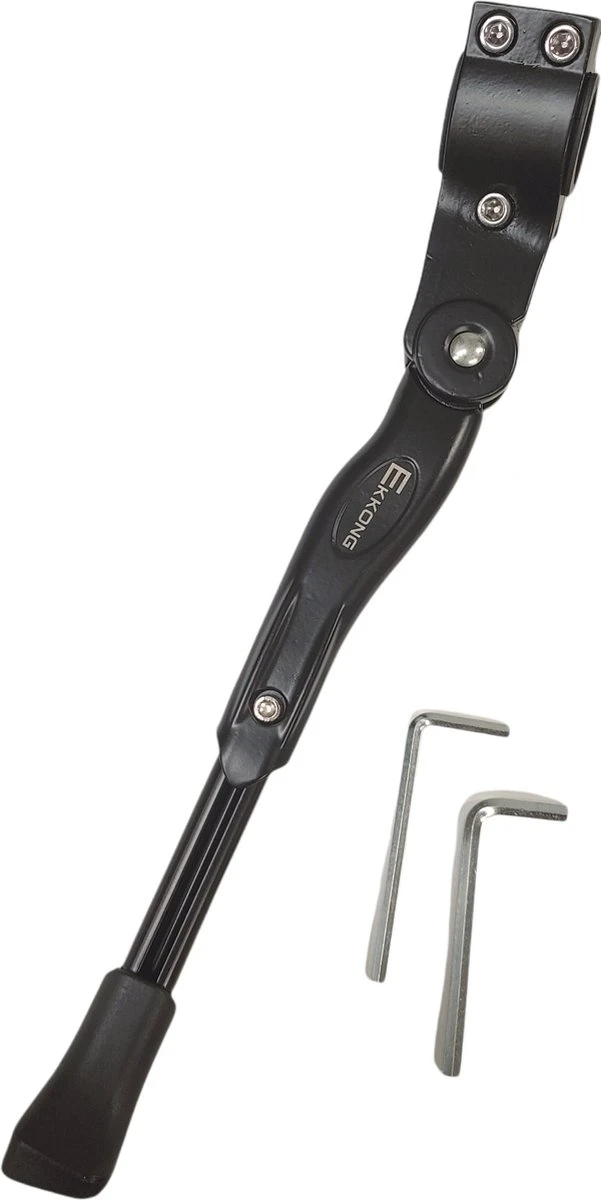 Ekkong - Fietsstandaard Enkel 26 Cm Zijstandaard Aluminium Roestvrij Fiets Mountainbikes Makkelijk - Mountainbike Standaard Universeel - MTB Kickstand 1 Ekkong - Fietsstandaard Enkel 26 Cm Zijstandaard Aluminium Roestvrij Fiets Mountainbikes Makkelijk - Mountainbike Standaard Universeel - MTB Kickstand