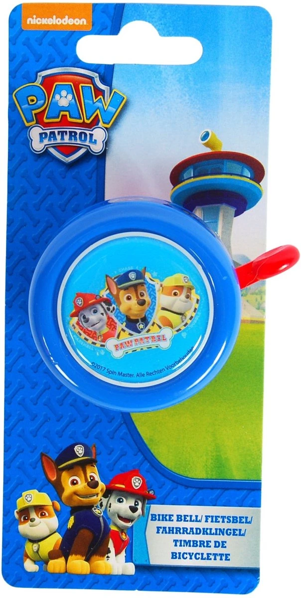 Paw Patrol Fietsbel - Jongens - Blauw 2 Paw Patrol Fietsbel - Jongens - Blauw - Afbeelding 2