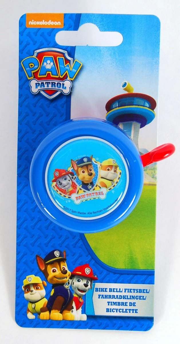 Paw Patrol Fietsbel - Jongens - Blauw 3 Paw Patrol Fietsbel - Jongens - Blauw - Afbeelding 3