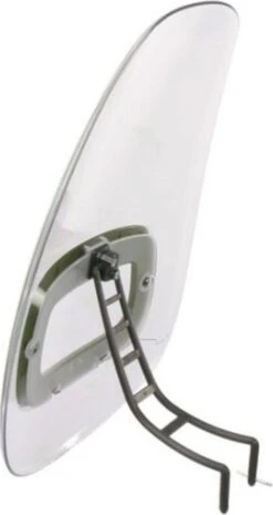 Bobike Windscherm ONE+ - Olive Green -Fietsuitrustings Winkel 637x1200 2