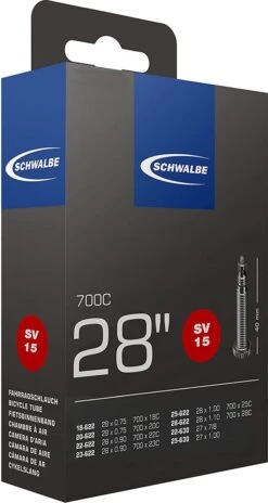 Schwalbe SV15 - Binnenband Race Fiets - Frans Ventiel - 40 Mm - -Fietsuitrustings Winkel 639x1200