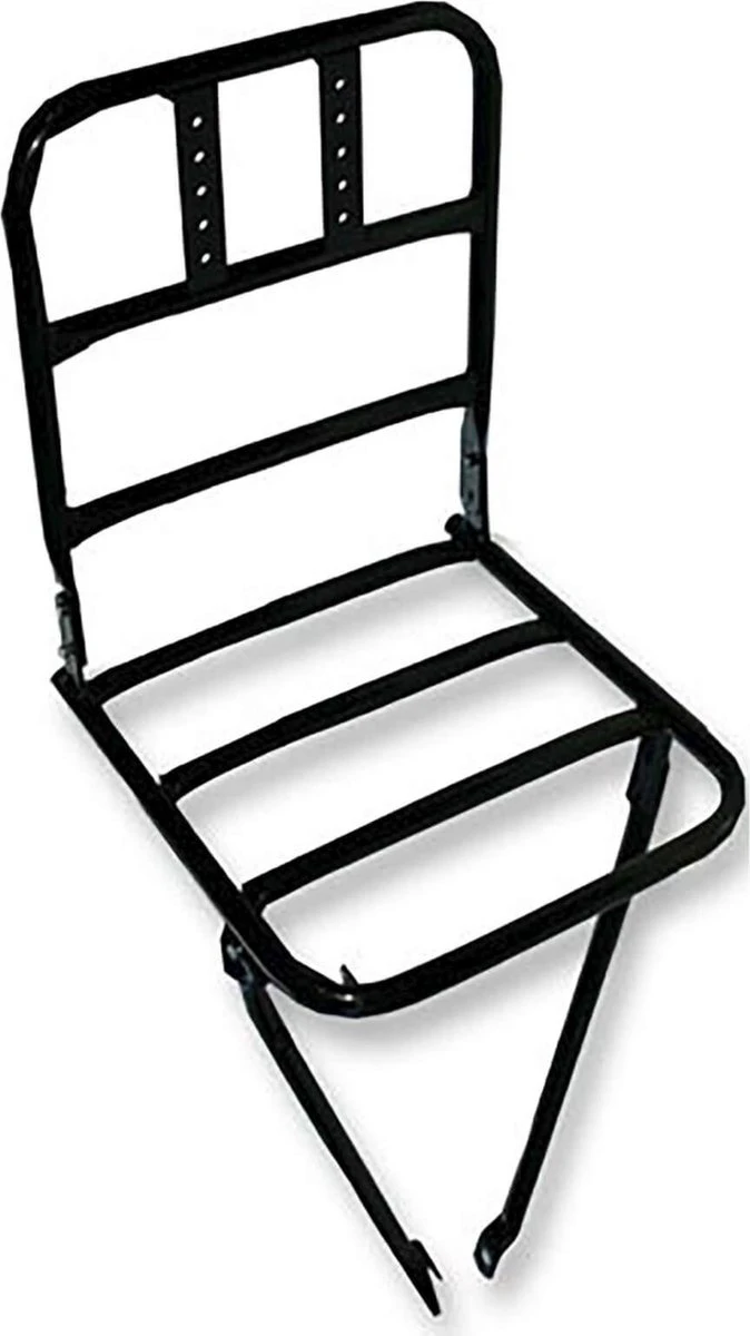 Steco Transport Voordrager Original Voor Fietsen Volwassenen - Zwart 1 Steco Transport Voordrager Original Voor Fietsen Volwassenen - Zwart