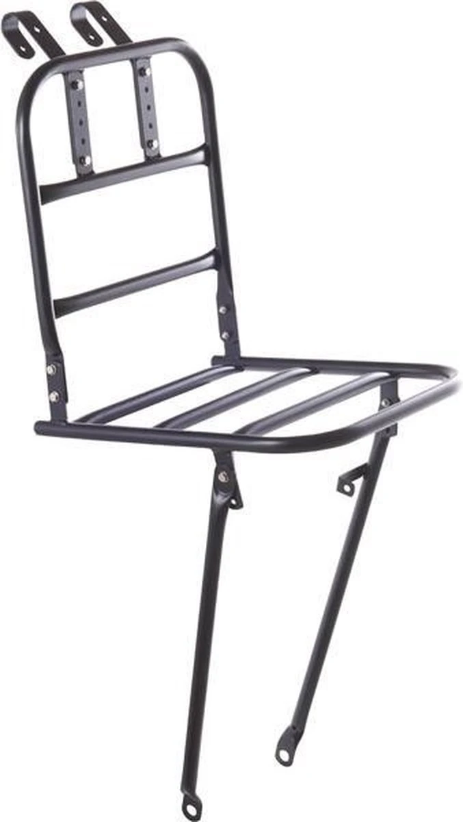 Steco Transport Voordrager Original Voor Fietsen Volwassenen - Matzwart 1 Steco Transport Voordrager Original Voor Fietsen Volwassenen - Matzwart