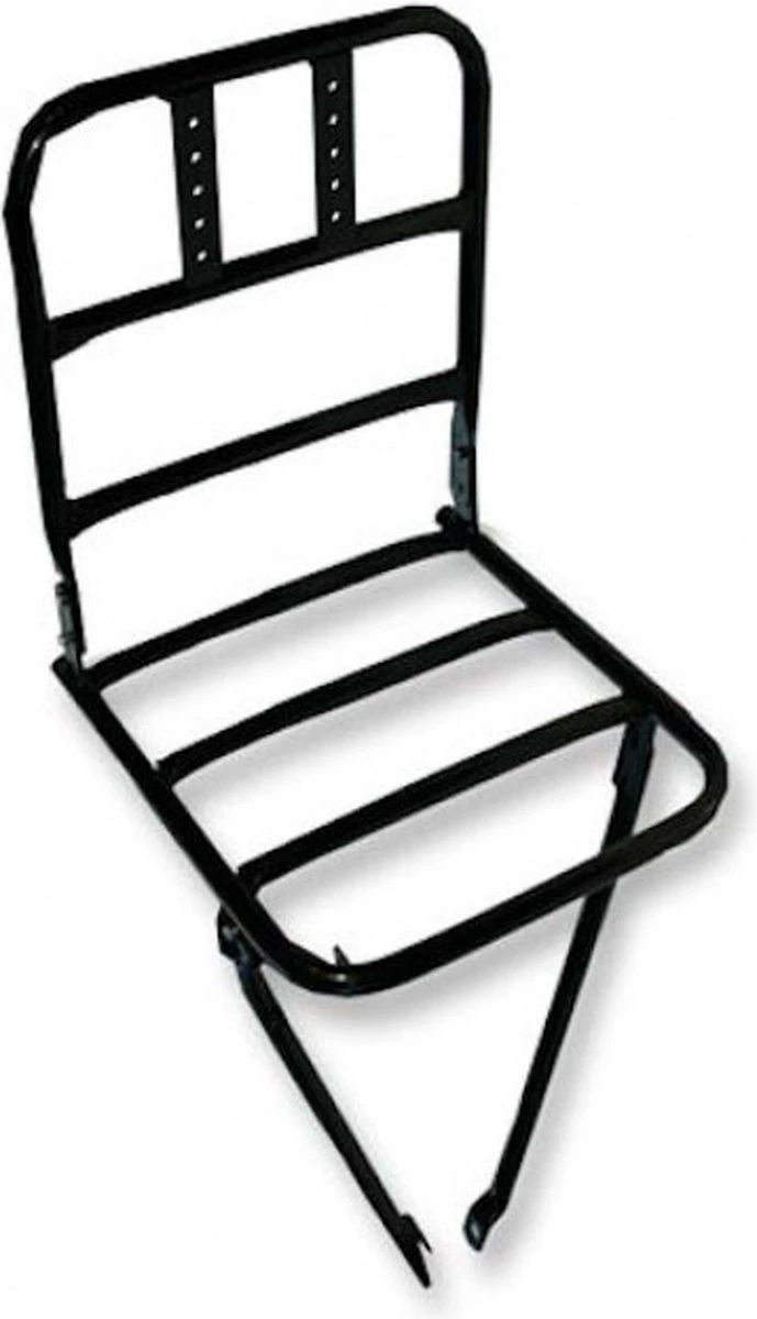 Steco Transport Voordrager Original Voor Fietsen Volwassenen - Matzwart 10 Steco Transport Voordrager Original Voor Fietsen Volwassenen - Matzwart - Afbeelding 10