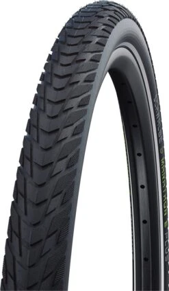 Buitenband Schwalbe Marathon E-Plus 28x1.50" / 40-622 Mm - Zwart Met Reflectie -Fietsuitrustings Winkel 699x1200