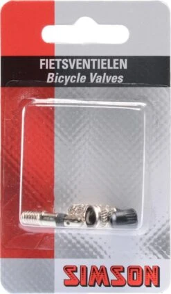 Simson Losse Fietsventiel Dunlop - Blitz - Hollands Met Stofkapje - 2 Stuks -Fietsuitrustings Winkel 701x1200