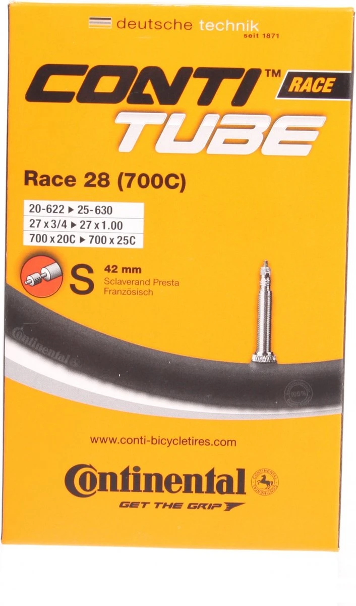 Continental Binnenband Race 28 Inch (20/25-622) Fv 42 Mm 2 Continental Binnenband Race 28 Inch (20/25-622) Fv 42 Mm - Afbeelding 2