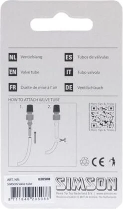 Simson Ventielslang -Fietsuitrustings Winkel 707x1200